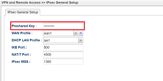 a screenshot of Vigor3900